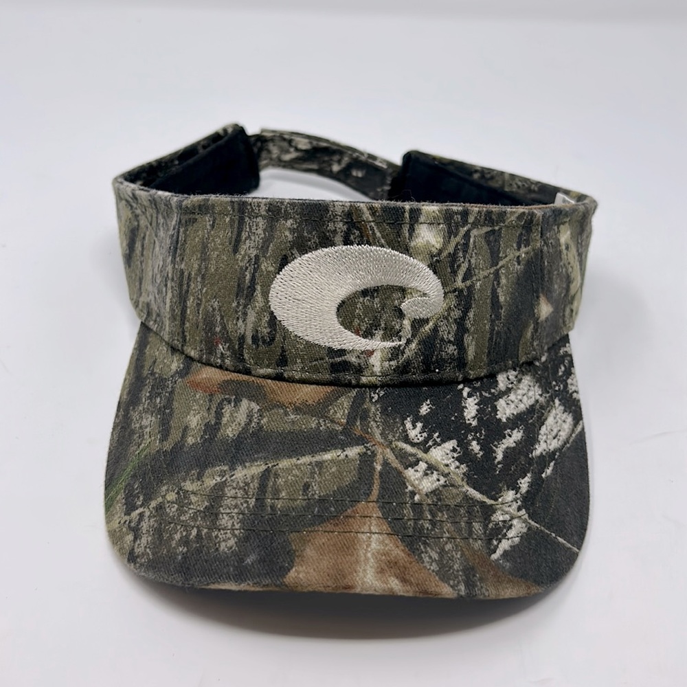 Costa Green Camouflage Visor Excellent Condition